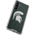 Michigan State University Spartans Logo Galaxy S23 FE Clear Case